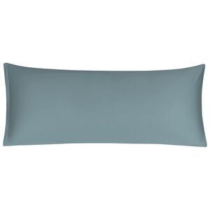 Cotton Body Pillow Cover Pillowcase Zipper Closure Pillowcases Slateblue